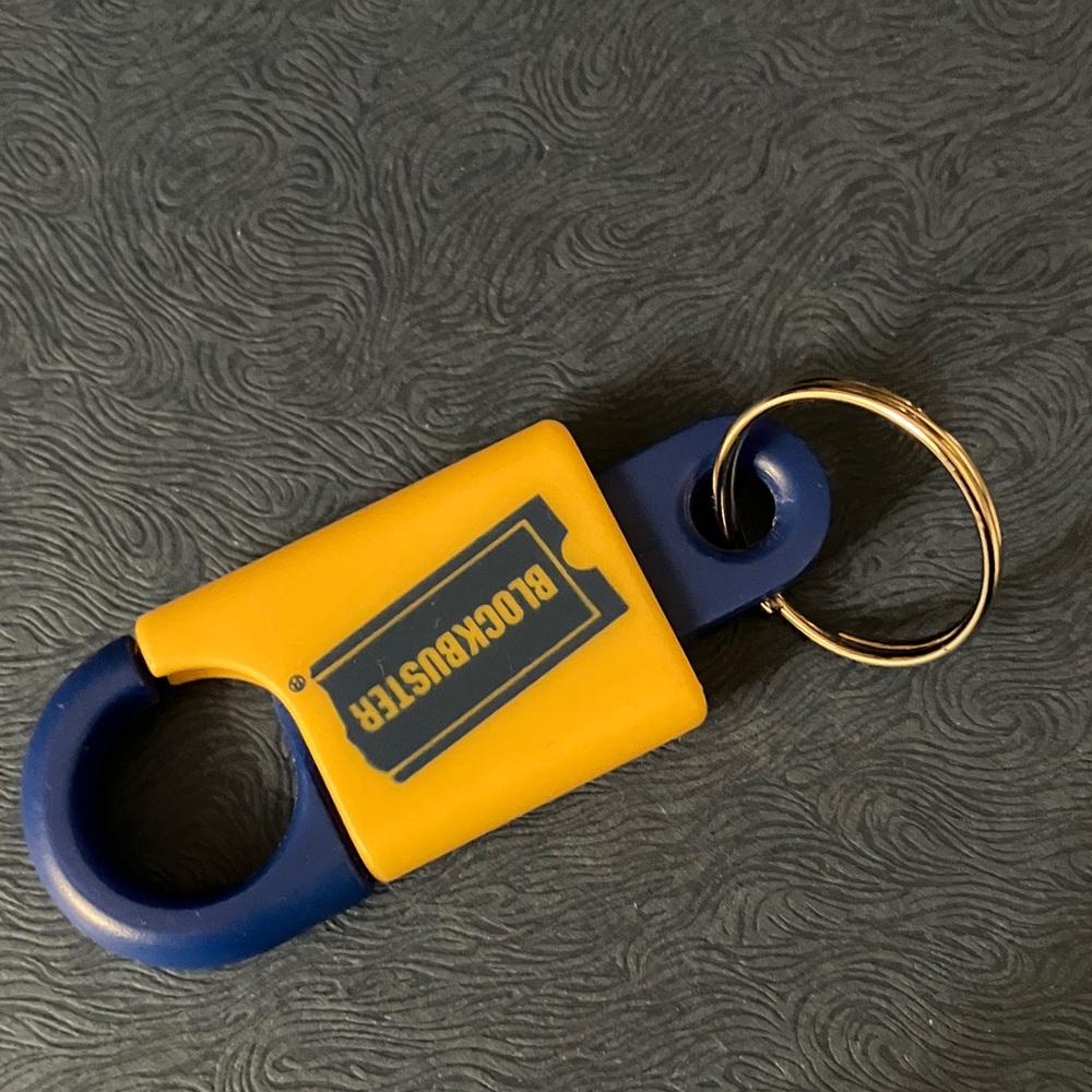 Blockbuster Keychain Retro